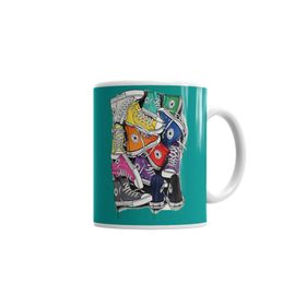 Baskı Dükkanı KB1985 Stylo Tenis Porselen Kupa Bardak