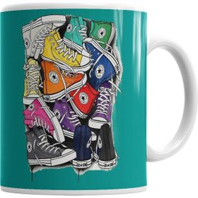 Baskı Dükkanı KB1985 Stylo Tenis Porselen Kupa Bardak