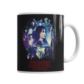 Baskı Dükkanı KB1991 Star Wars Stranger Things Porselen Kupa Bardak