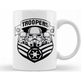 Baskı Dükkanı KB1993 Star Wars Stormmtrooper Porselen Kupa
