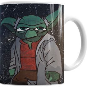 Baskı Dükkanı KB1997 Star Wars Yoda Porselen Kupa Bardak