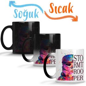 Baskı Dükkanı KB1998 Star Wars Stormtroopers Porselen Kupa Bardak