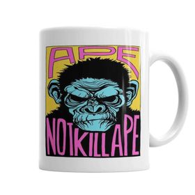 Baskı Dükkanı KB2007 Ape Not Kill Ape Porselen Kupa Bardak