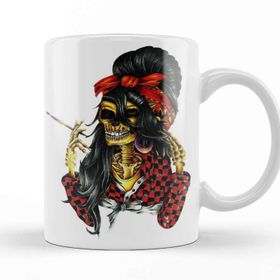 Baskı Dükkanı KB2011 Amy Winehouse Porselen Kupa Bardak