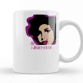 Baskı Dükkanı KB2011 Amy Winehouse Porselen Kupa Bardak