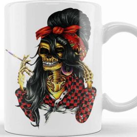 Baskı Dükkanı KB2011 Amy Winehouse Porselen Kupa Bardak