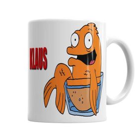 Baskı Dükkanı KB2012 American Dad Klaus The Fish Porselen Kupa Bardak