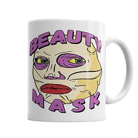 Baskı Dükkanı KB2013 Alyssa Edwards Beauty Mask Porselen Kupa Bardak