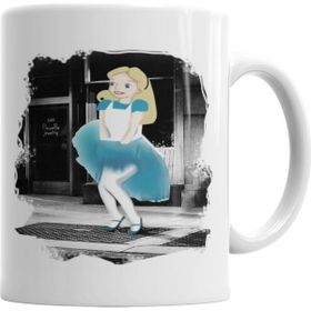 Baskı Dükkanı KB2019 Alice In The Air Porselen Kupa Bardak
