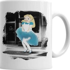 Baskı Dükkanı KB2019 Alice In The Air Porselen Kupa Bardak