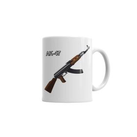 Baskı Dükkanı KB2026 Counter Strike Cs Go Ak47 Porselen Kupa Bardak