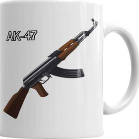 Baskı Dükkanı KB2026 Counter Strike Cs Go Ak47 Porselen Kupa Bardak