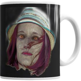 Baskı Dükkanı KB2035 Zumbi Modelo Porselen Kupa Bardak