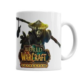 Baskı Dükkanı KB2060 World Of Warcraft Pandaria Porselen Kupa Bardak