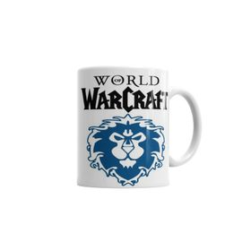 Baskı Dükkanı KB2062 World Of Warcraft Alliance Porselen Kupa Bardak