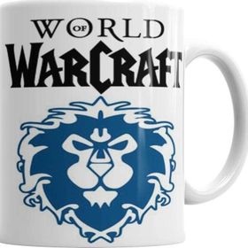 Baskı Dükkanı KB2062 World Of Warcraft Alliance Porselen Kupa Bardak