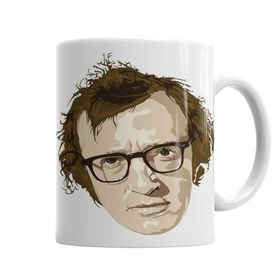 Baskı Dükkanı KB2065 Woody Allen Porselen Kupa Bardak