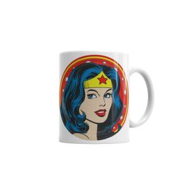 Baskı Dükkanı KB2067 Wonder Woman Batman Superman Süpermen Kupa Bardak