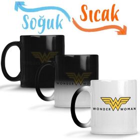 Baskı Dükkanı KB2069 Wonder Woman Unbound Porselen Kupa Bardak