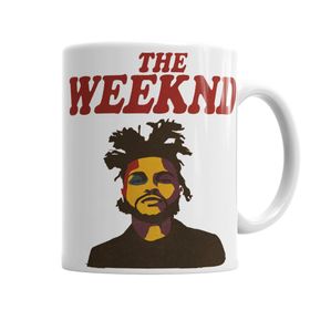 Baskı Dükkanı KB2078 Weeknd Porselen Kupa Bardak