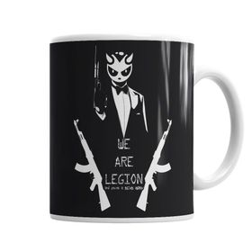 Baskı Dükkanı KB2083 We Are Legion Sir Porselen Kupa Bardak