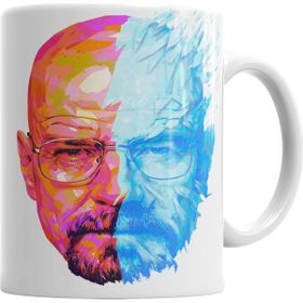 Baskı Dükkanı KB2089 Walter White And Heisenberg Porselen Kupa Bardak