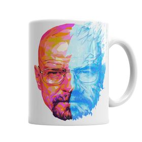 Baskı Dükkanı KB2089 Walter White And Heisenberg Porselen Kupa Bardak