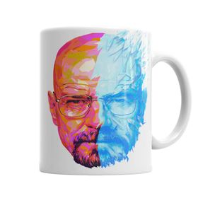 Baskı Dükkanı KB2089 Walter White And Heisenberg Porselen Kupa Bardak