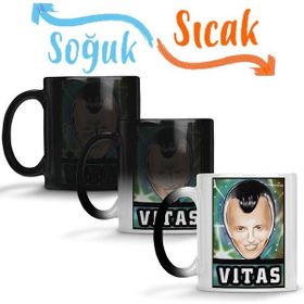 Baskı Dükkanı KB2098 Vitas Porselen Kupa Bardak