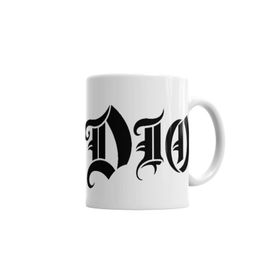 Baskı Dükkanı KB210 Dio Logo Rainbow Black Sabbath Iron Maiden Kupa Bardak
