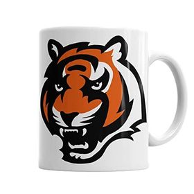 Baskı Dükkanı KB2101 Cincinnati Bengals Porselen Kupa Bardak