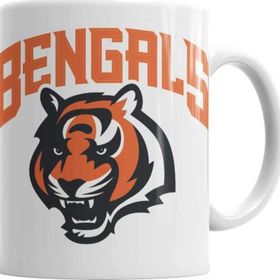 Baskı Dükkanı KB2102 Cincinnati Bengals 02 Porselen Kupa Bardak