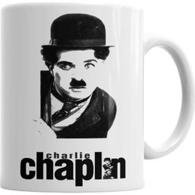 Baskı Dükkanı KB2110 Charlie Chaplin Porselen Kupa Bardak