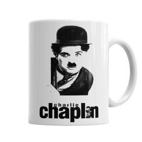 Baskı Dükkanı KB2110 Charlie Chaplin Porselen Kupa Bardak