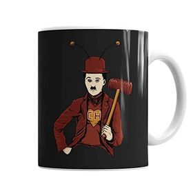 Baskı Dükkanı KB2112 Chaplin Porselen Kupa Bardak