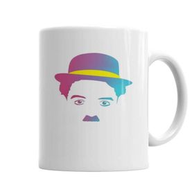 Baskı Dükkanı KB2112 Chaplin Porselen Kupa Bardak