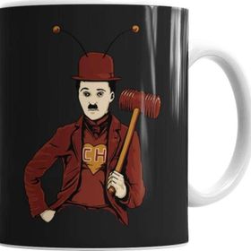 Baskı Dükkanı KB2112 Chaplin Porselen Kupa Bardak