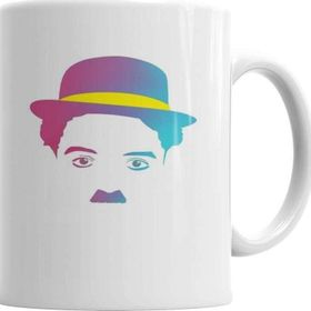 Baskı Dükkanı KB2112 Chaplin Porselen Kupa Bardak