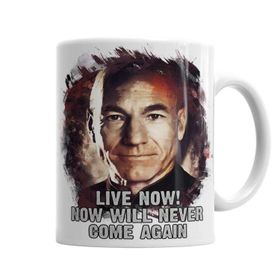 Baskı Dükkanı KB2121 Captain Picard Porselen Kupa Bardak