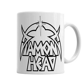 Baskı Dükkanı KB213 Diamond Head Metallica Angel Witch Raven Sa Kupa Bardak