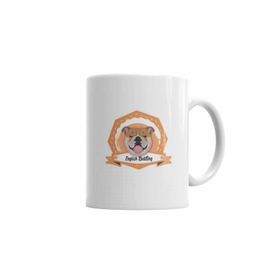Baskı Dükkanı KB2132 Bulldogue Coleçao Raças Pug Köpek Porselen Kupa Bardak