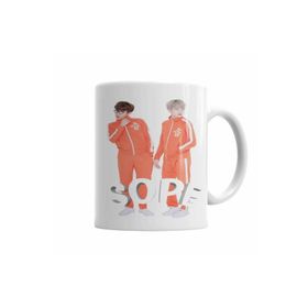 Baskı Dükkanı KB2138 Bts Sope Porselen Kupa Bardak