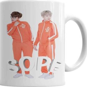 Baskı Dükkanı KB2138 Bts Sope Porselen Kupa Bardak