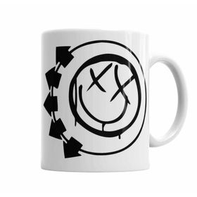 Baskı Dükkanı KB2155 Blink 182 Logo Porselen Kupa Bardak