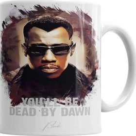 Baskı Dükkanı KB2159 Blade Vampire Hunter Porselen Kupa Bardak