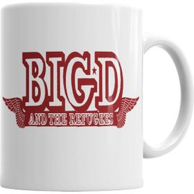 Baskı Dükkanı KB2161 Bigd Logo Porselen Kupa Bardak
