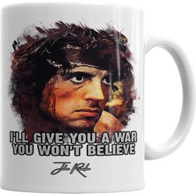 Baskı Dükkanı KB2163 Better Believe John Rambo Porselen Kupa Bardak
