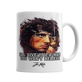 Baskı Dükkanı KB2163 Better Believe John Rambo Porselen Kupa Bardak