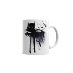 Baskı Dükkanı KB2174 Batman Paint Drop Porselen Kupa Bardak