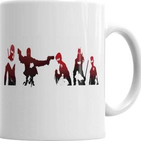 Baskı Dükkanı KB2175 Bat Family Porselen Kupa Bardak